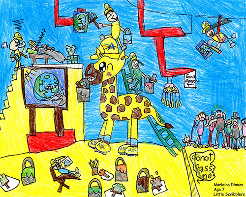 Archie Paints a Museum Exhibit