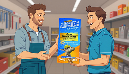 Refer your customers to Archer Exteriors... Refer your customers to Archer Exteriors...