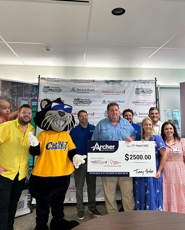 Archer Exteriors & the Studer Family Children’s Hospital Radiothon