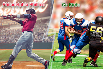 From the ballpark to the end zone… we had a blast!