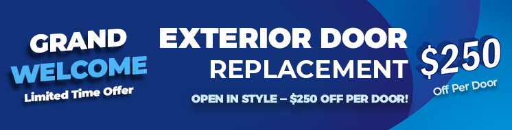 Open in style -  $250 off per door!