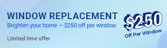 Brighten Your Home - $250 Off Per Window