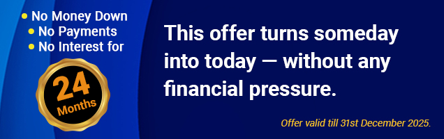 Upgrade Now. Pay Later.