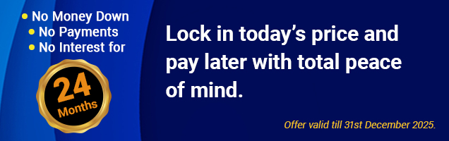 Upgrade Now. Pay Later.