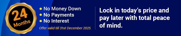 Upgrade Now. Pay Later.