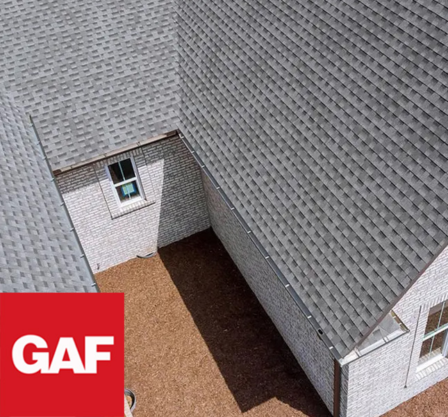 We use the best roofing products in the industry